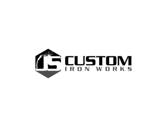 J’s Custom Iron Works logo design by Lavina