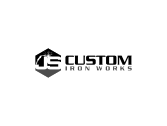 J’s Custom Iron Works logo design by Lavina