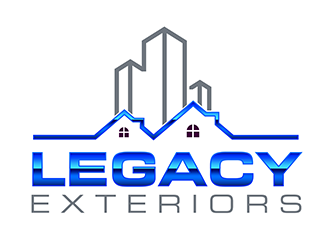 Legacy Exteriors logo design by 3Dlogos