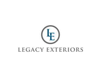 Legacy Exteriors logo design by salis17