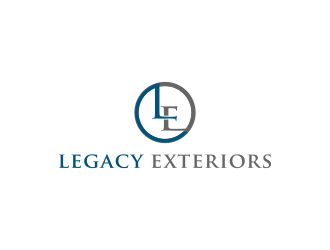 Legacy Exteriors logo design by salis17