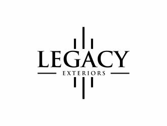 Legacy Exteriors logo design by menanagan