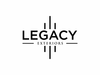 Legacy Exteriors logo design by menanagan