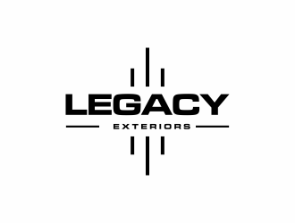 Legacy Exteriors logo design by menanagan