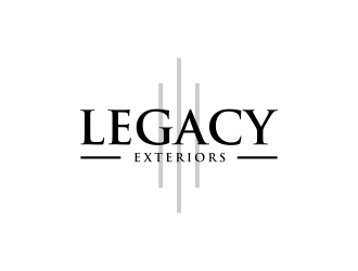 Legacy Exteriors logo design by menanagan