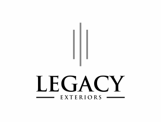 Legacy Exteriors logo design by menanagan