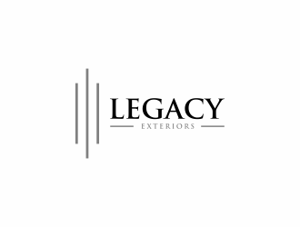 Legacy Exteriors logo design by menanagan