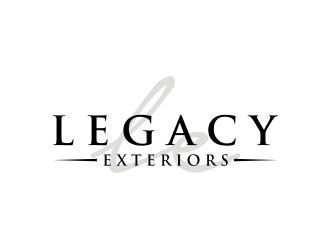 Legacy Exteriors logo design by asyqh