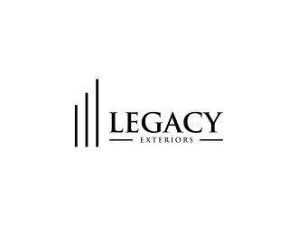 Legacy Exteriors logo design by menanagan