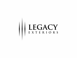 Legacy Exteriors logo design by menanagan