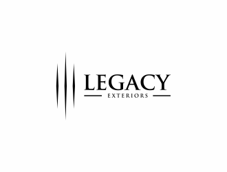 Legacy Exteriors logo design by menanagan