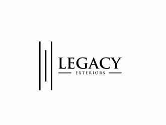 Legacy Exteriors logo design by menanagan