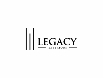 Legacy Exteriors logo design by menanagan