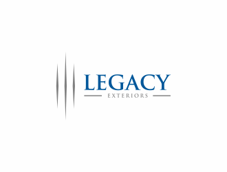 Legacy Exteriors logo design by menanagan