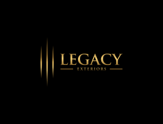 Legacy Exteriors logo design by menanagan