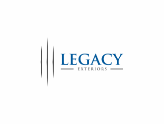 Legacy Exteriors logo design by menanagan