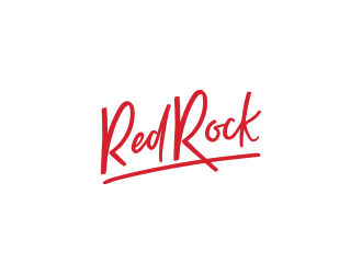 Red Rock logo design by FloVal