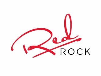 Red Rock logo design by 48art