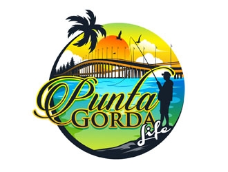 Punta Gorda Life logo design by DreamLogoDesign