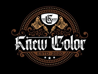 Knew Color logo design by DreamLogoDesign