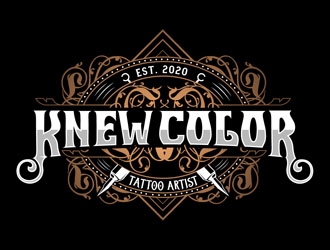 Knew Color logo design by DreamLogoDesign