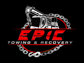 EPIC Towing & Recovery logo design by 3Dlogos