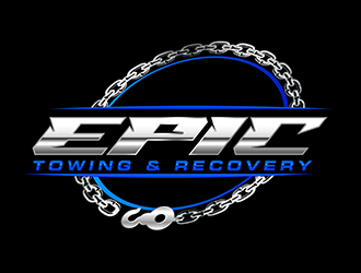 EPIC Towing & Recovery logo design by 3Dlogos