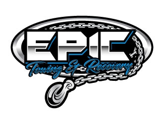 EPIC Towing & Recovery logo design by daywalker