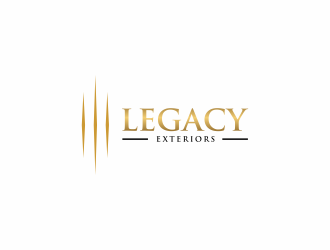 Legacy Exteriors logo design by menanagan