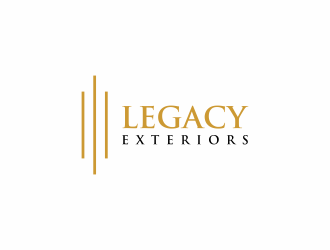 Legacy Exteriors logo design by menanagan