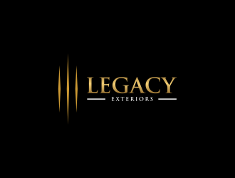 Legacy Exteriors logo design by menanagan