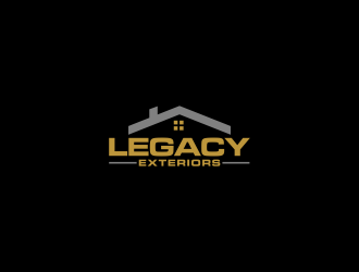 Legacy Exteriors logo design by menanagan