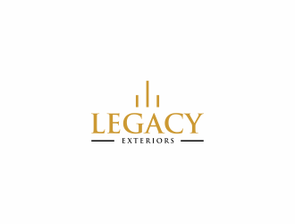 Legacy Exteriors logo design by menanagan