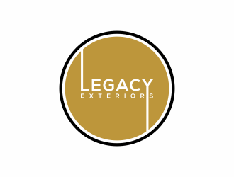 Legacy Exteriors logo design by menanagan