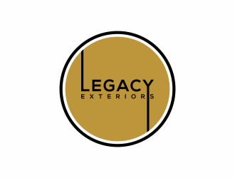 Legacy Exteriors logo design by menanagan