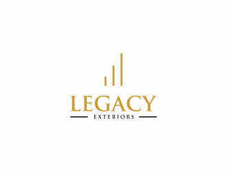 Legacy Exteriors logo design by menanagan