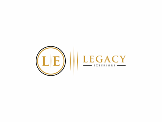 Legacy Exteriors logo design by menanagan