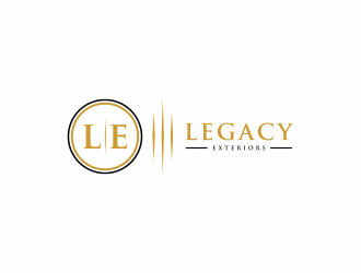 Legacy Exteriors logo design by menanagan