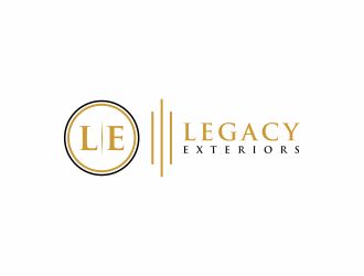 Legacy Exteriors logo design by menanagan