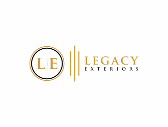 Legacy Exteriors logo design by menanagan