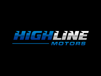 Highline Motors logo design by lexipej