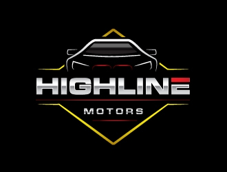 Highline Motors logo design by il-in