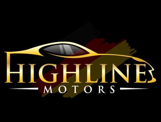 Highline Motors logo design by DreamLogoDesign