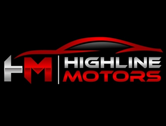 Highline Motors logo design by DreamLogoDesign