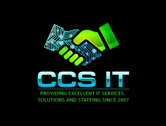 CCS IT logo design by uttam