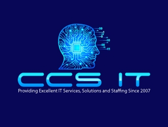 CCS IT logo design by uttam