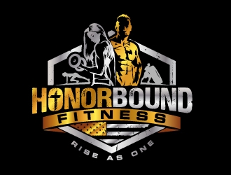 HonorBound Fitness Logo Design - 48hourslogo