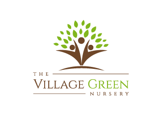 The Village Green Nursery Logo Design - 48hourslogo