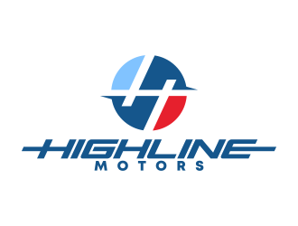 Highline Motors logo design by ekitessar