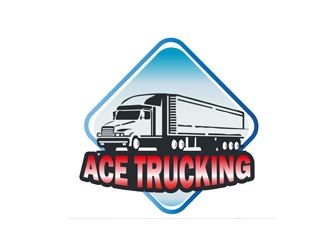 Ace Trucking logo design by PANTONE